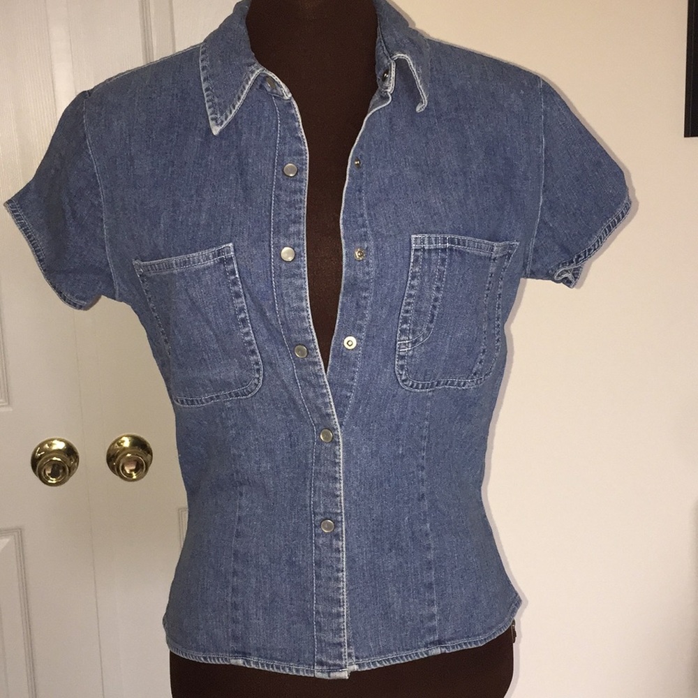 J. Crew jean top
